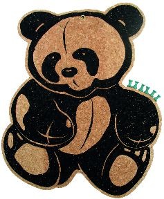 Pinwand Panda für Kinder